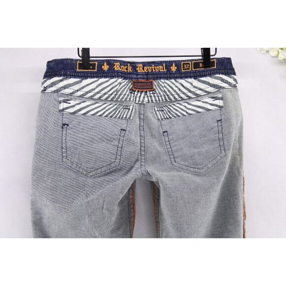 Rock Revival Women's Julee Boot Cut Denim Blue Jeans Sz 32x32 NEW - Picture 8 of 15